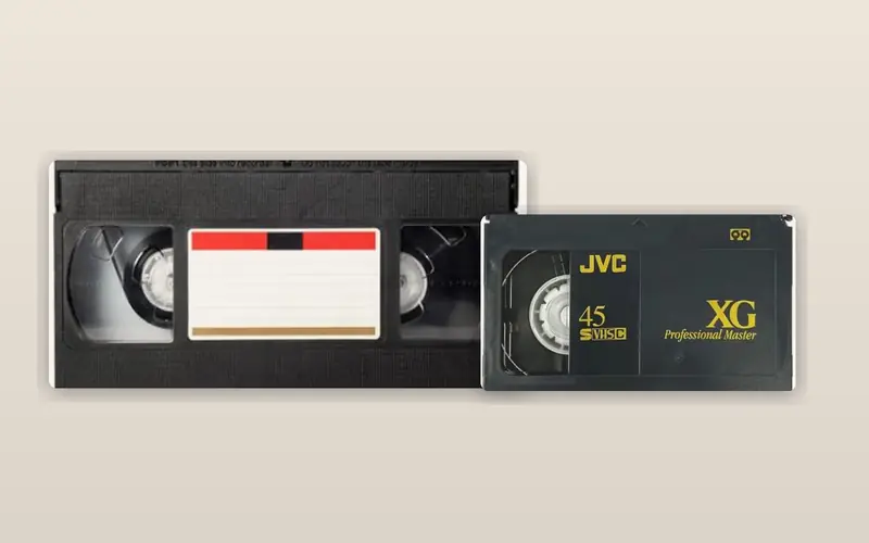 VHS-C kaseta iz stare kamere
